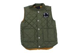 Name It quiltet waistcoat olive night